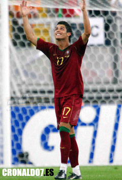 Cristiano Ronaldo con la seleción portuguesa