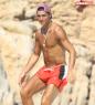 Cristiano Ronaldo en la playa