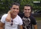 Cristiano Ronaldo with a fan