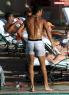 Cristiano Ronaldo en la piscina de Miami